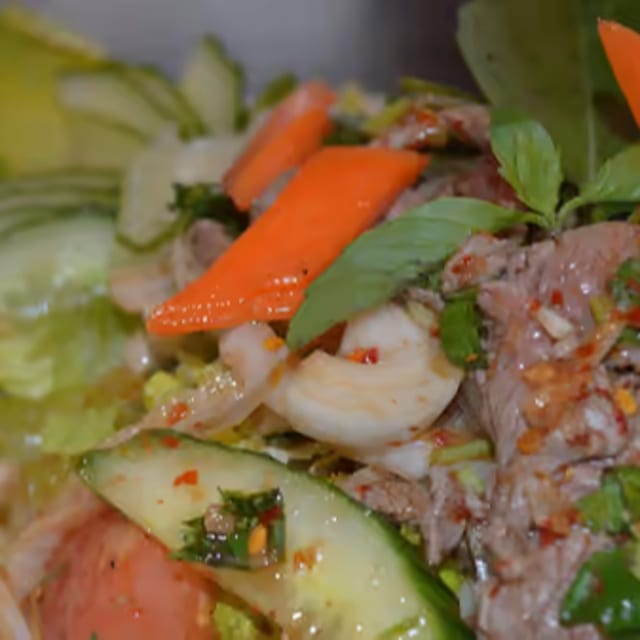 Beef House Salad.